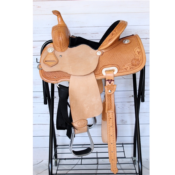 SRS® 12" Junior Barrel Racer Saddle