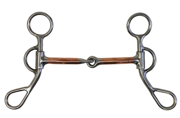 Ranchmans Argentine Snaffle w/Copper