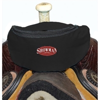 Showman® Nylon Insulated Saddle Pouch - Black