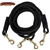 Mustang® Round Black Nylon Draw Reins