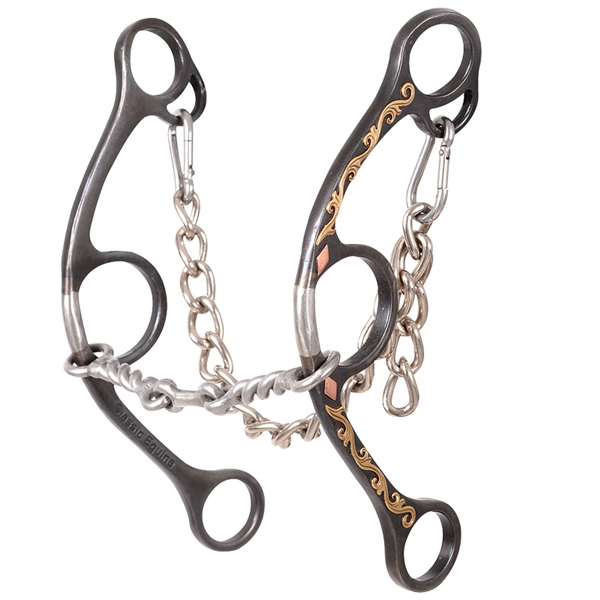 Sherry Cervi Long Shank Twisted Wire Dogbone Gag Bit