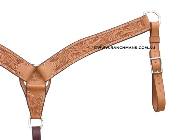 SRS® Pro Series Tooled Team Roper Breast Collar