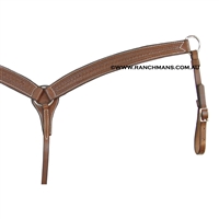 SRS Tooled Cutter Breastcollar - Running Rope Border