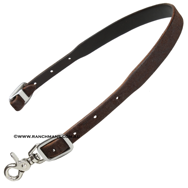 Martin Saddlery® Chocolate Leather Breast Collar Wither Strap