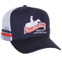 Ranchmans Navy Logo Trucker Cap