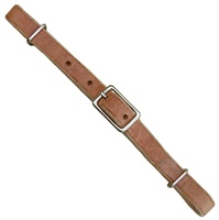 Ranchman's Russet Harness Leather Curb Strap