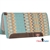 Classic Equine® Wool Top Saddle Pad 32" x 34" - Turquoise & Honey