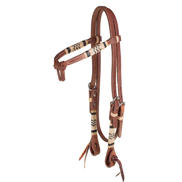 Ranchmans Futurity Browband Bridle w/Rawhide Trim