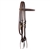 Ranchman's Oiled Barbed Wire Browband Bridle