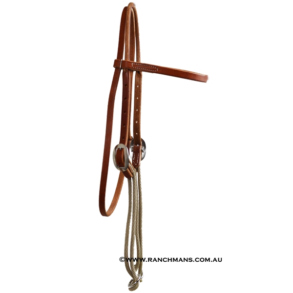 Ranchmans Gag Bit Headstall