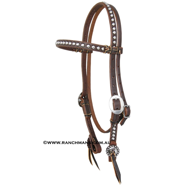 Ranchmans "Weatherford" Browband Headstall