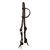 Ranchmans Heavy Oiled "Weatherford" Sliding Ear Headstall