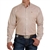 Mens Cinch® Tan Stripe Tencel Longsleeve Shirt