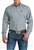 Mens Cinch® Solid Grey Button Down Shirt