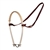 Ranchman's Double Rope Tiedown Noseband w/Rawhide Braid Covered Nose