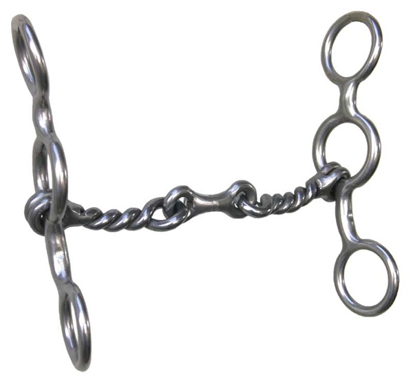 Professional's Choice® Equisential™ Junior Cowhorse Twisted Wire Dog Bone Bit