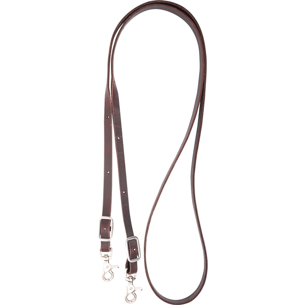Martin Saddlery® 1/2" Harness Leather Roping Reins w/Snaps