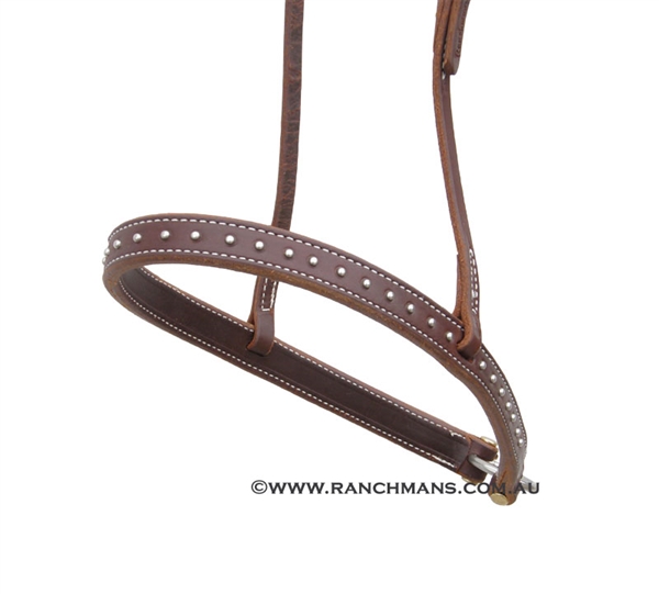 Ranchman's Tie Down Noseband w/Dots