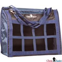 Classic Equine® Top Load Hay Bag - Black & Navy