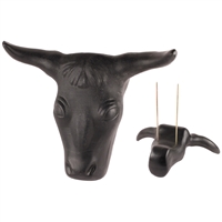 Ranchman's Plastic Steer Head w/Prongs