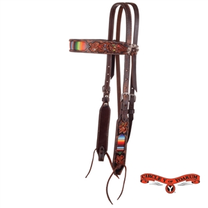 Circle Y of Yoakum® Serape Browband Headstall