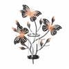 Butterfly Wall Sconce With Glass Candle Cup