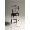 30 INCH BAR STOOL ASH GREY METAL