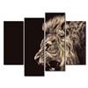 Roaring Lion Wall Art - Big Kitty - Picture Print on Canvas