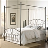 Queen Size Complete Metal canopy bed