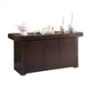 Sideboard Cabinet - Server Table in Cappuccino Finish