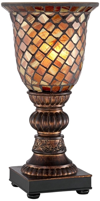 Regency Hill Accent Uplight Mosaic Lamp