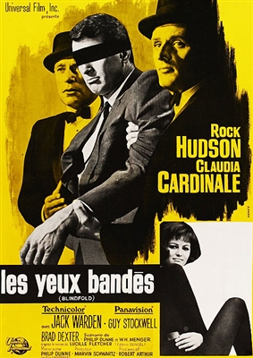 Blindfold (1966) Philip Dunne; Rock Hudson, Claudia Cardinale