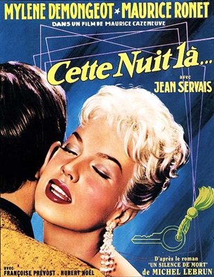 Cette Nuit La (1958) Mylene Demongeot, Maurice Ronet