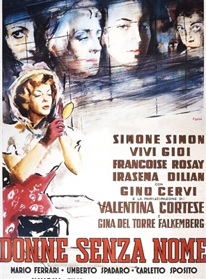 Donne Senza Nome (Women without Names) (1949) Simone Simon, Francoise Rosay