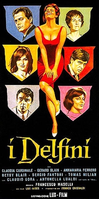 I Delfini (1960) Francesco Maselli; Claudia Cardinale, Gerard Blain, Betsy Blair