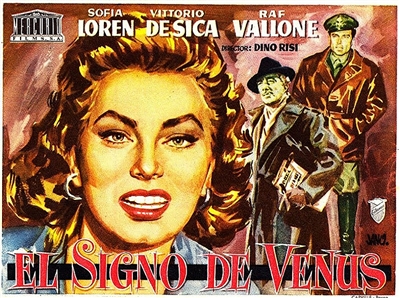 Il Segno di Venere (1955) Dino Risi; Sophia Loren, Vittorio De Sica