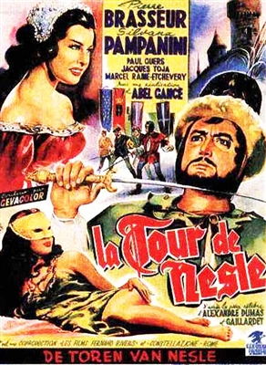 La Tour de Nesle (1954) Abel Gance; Pierre Brasseur, Silvana Pampanini