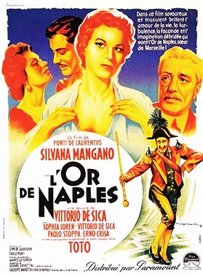 L'Oro di Napoli (The Gold of Naples) (1954) Vittorio De Sica; Sophia Loren, Toto