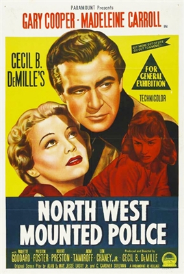 North West Mounted Police (1940) Gary Cooper, Madeleine Carroll