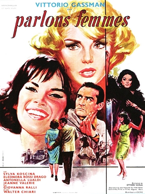 Se Permettete Parliamo di Donne (1964) Ettore Scola; Vittorio Gassman, Sylva Koscina