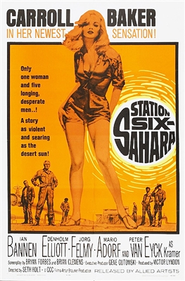 Station Six Sahara (1962) Carroll Baker, Peter van Eyck, Denholm Elliott