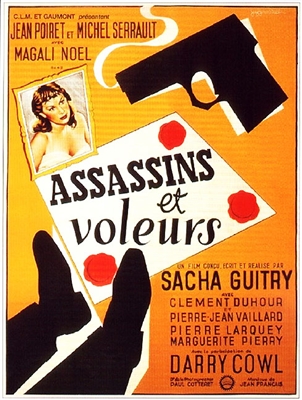 Assassins et Voleurs (1957) Sacha Guitry; Jean Poiret, Michel Serrault