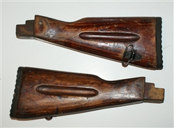 Russian AK-74 stock with rubber pad, take-off