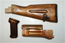 Russian AK-74 furniture set, with rubber pad