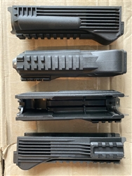 Russian Black AK9 type polymer railed handguard set