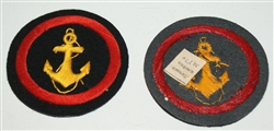 Original Soviet marine patch