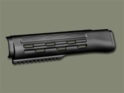 SVD/Tigr polymer black handguard with pickatiny rail