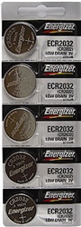 CR2032: 3volt/200mAh Lithium Coin Cell Battery