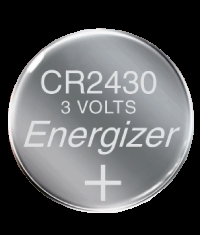 CR2430: 3V/270mAh Lithium Coin