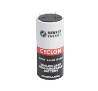 CYCLON-E: 2V/8AH Pure Lead Battery